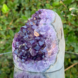 540g 7x8x8cm Purple Amethyst Geode from Uruguay