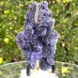146g 9x6x6cm Purple Tanzanite Fluorite from China - Locco Decor