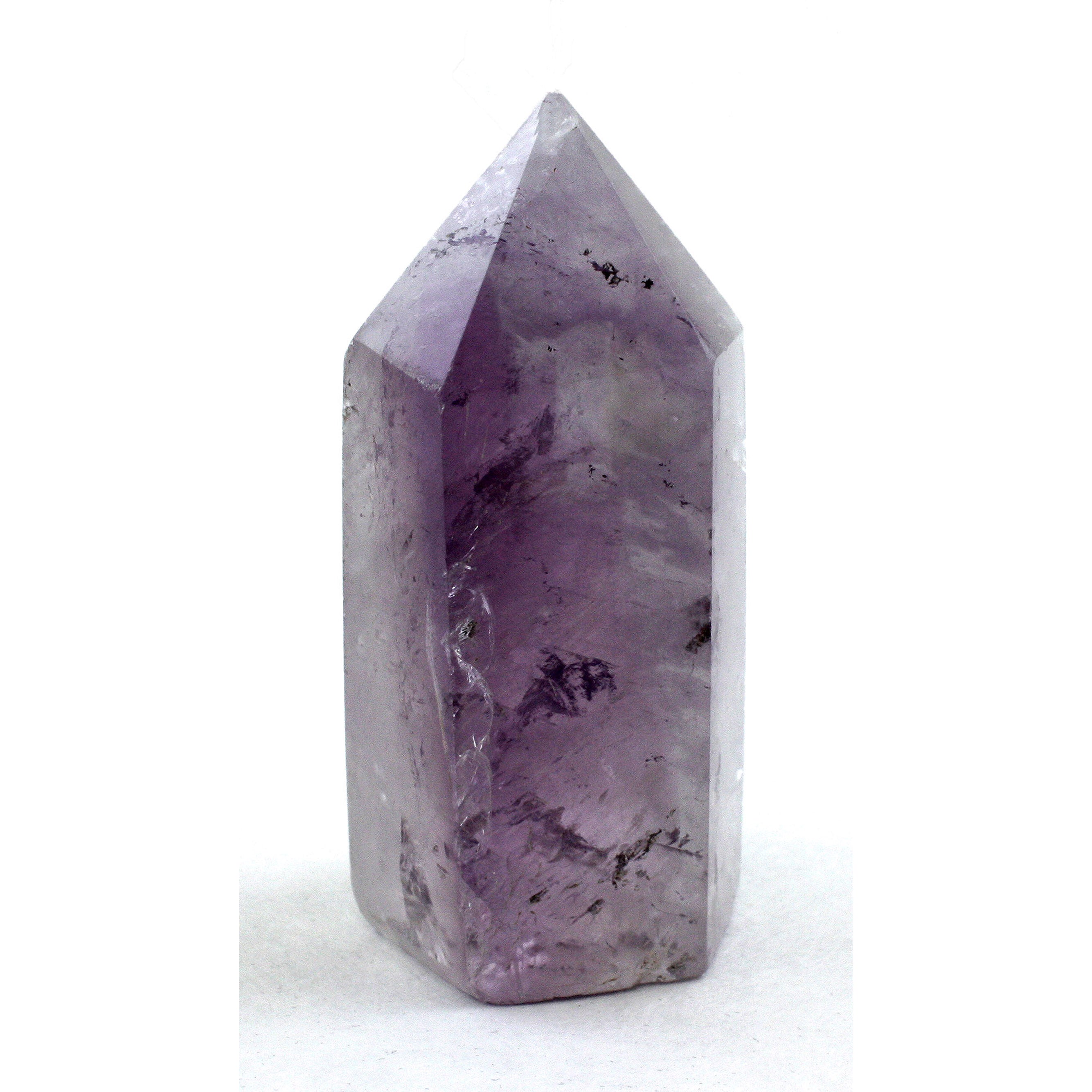 Purple Amethyst Crystal Wand Single Point Single Terminated