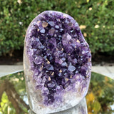 768g 10x8x7cm Purple Amethyst Geode from Uruguay