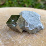 40.0g 3x3x3cm Matrix Silver Spanish Pyrite from Spain