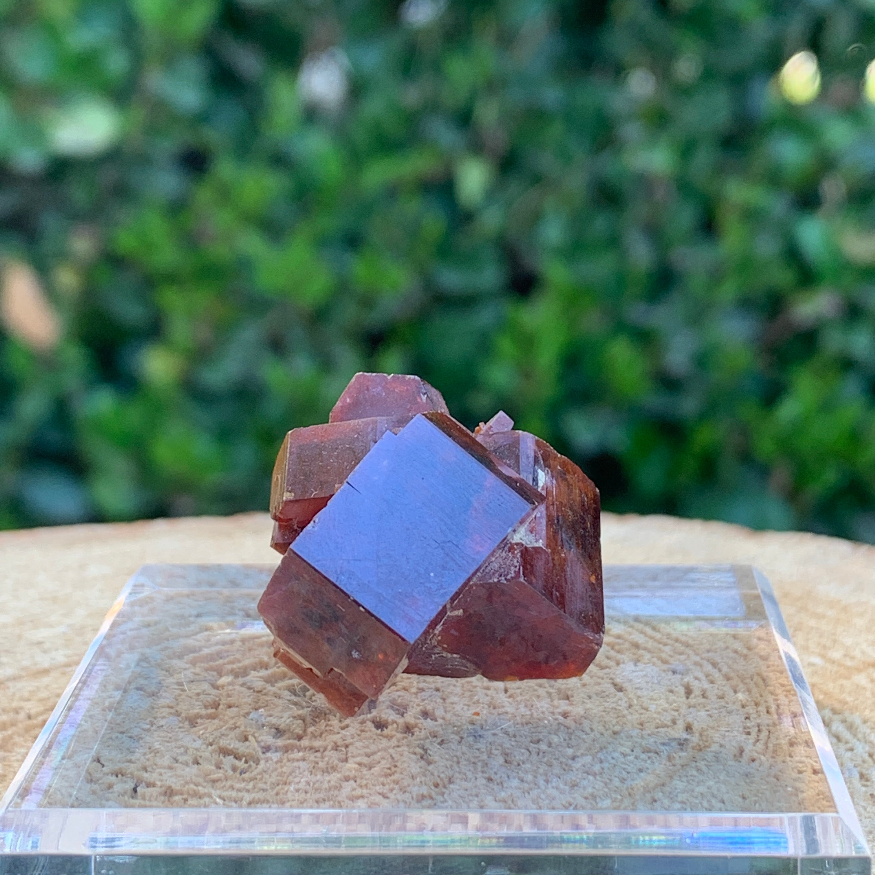 45g 3x3x3cm Red Vanadinite Nugget from Morocco