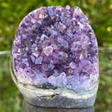 324g 7x7x6cm Grade A+ Big Smooth Crystal Purple Amethyst Geode from Uruguay