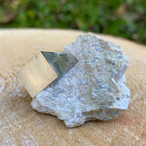 36.0g 3x3x3cm Matrix intergrown Silver Spanish Pyrite from Spain