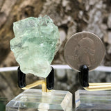 32g 4x3x3cm Glass Green and Clear Fluorite from Xianghualing,Hunan,CHINA