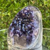 1.334kg 11x10x10cm Grade A+ Big Smooth Crystal Purple Amethyst Geode from Uruguay - Locco Decor