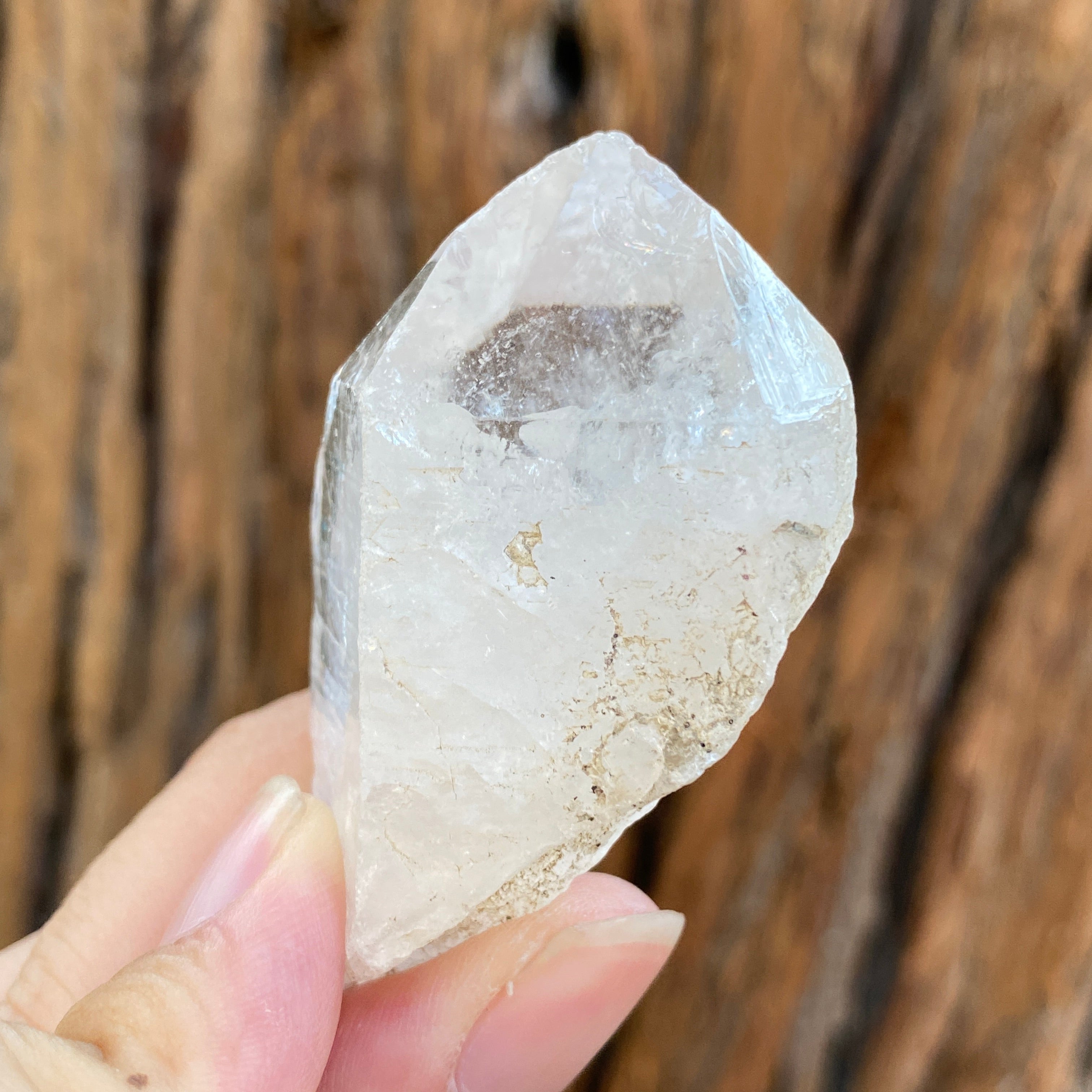 64g 7x4x3cm Himalayan Clear Quartz Crystal from Pakistan