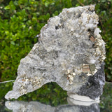 966g 17x13x6cm Quartz Gelena and Gold Pyrite from Peru