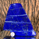 950.0g 15x14x2cm Dark Blue Lapis Lazuli Natural Shape from Afghanistan