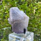 150g 7x6x4cm Water Erosion Rough Surface Purple Fluorite from Balochistan, Pakistan