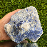 1.56kg 11x13x13 cm Blue Lapis Lazuli from Afghanistan