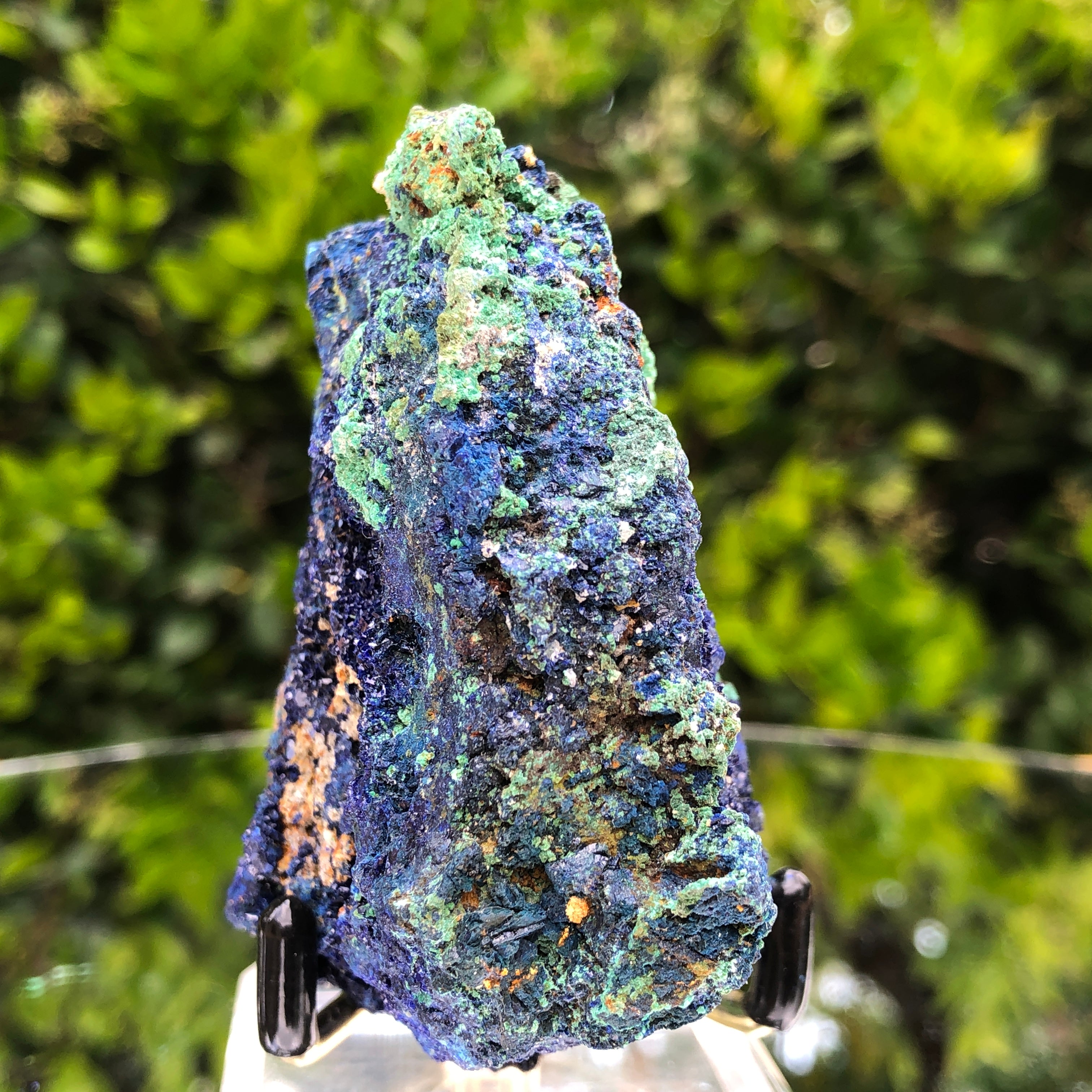 198g 7x6x4cm Blue Azurite w/ green Malachite from Sepon Mine, Laos