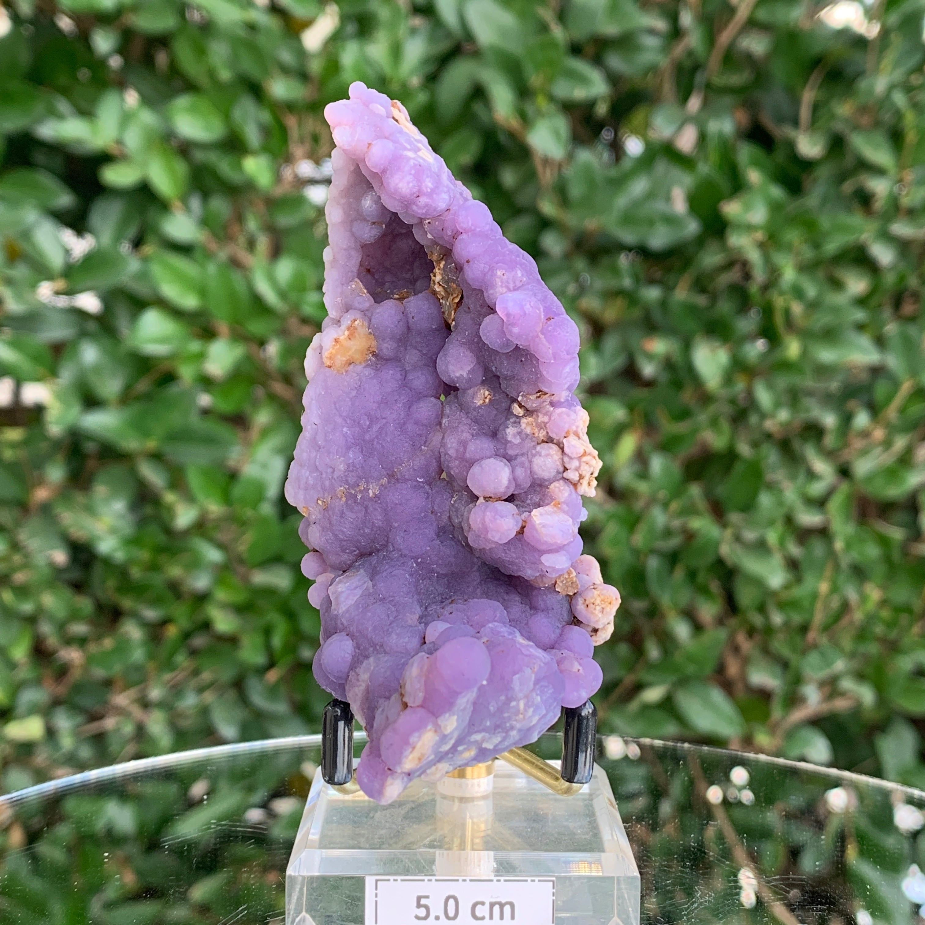 147g 6x5x4cm Purple Grape Agate Chalcedony from Indonesia