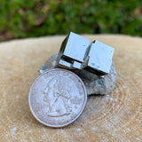 48.0g 3x3x3cm Matrix intergrown Silver Spanish Pyrite from Spain