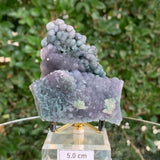 203g 6x6x6cm Purple Grape Agate Chalcedony from Indonesia