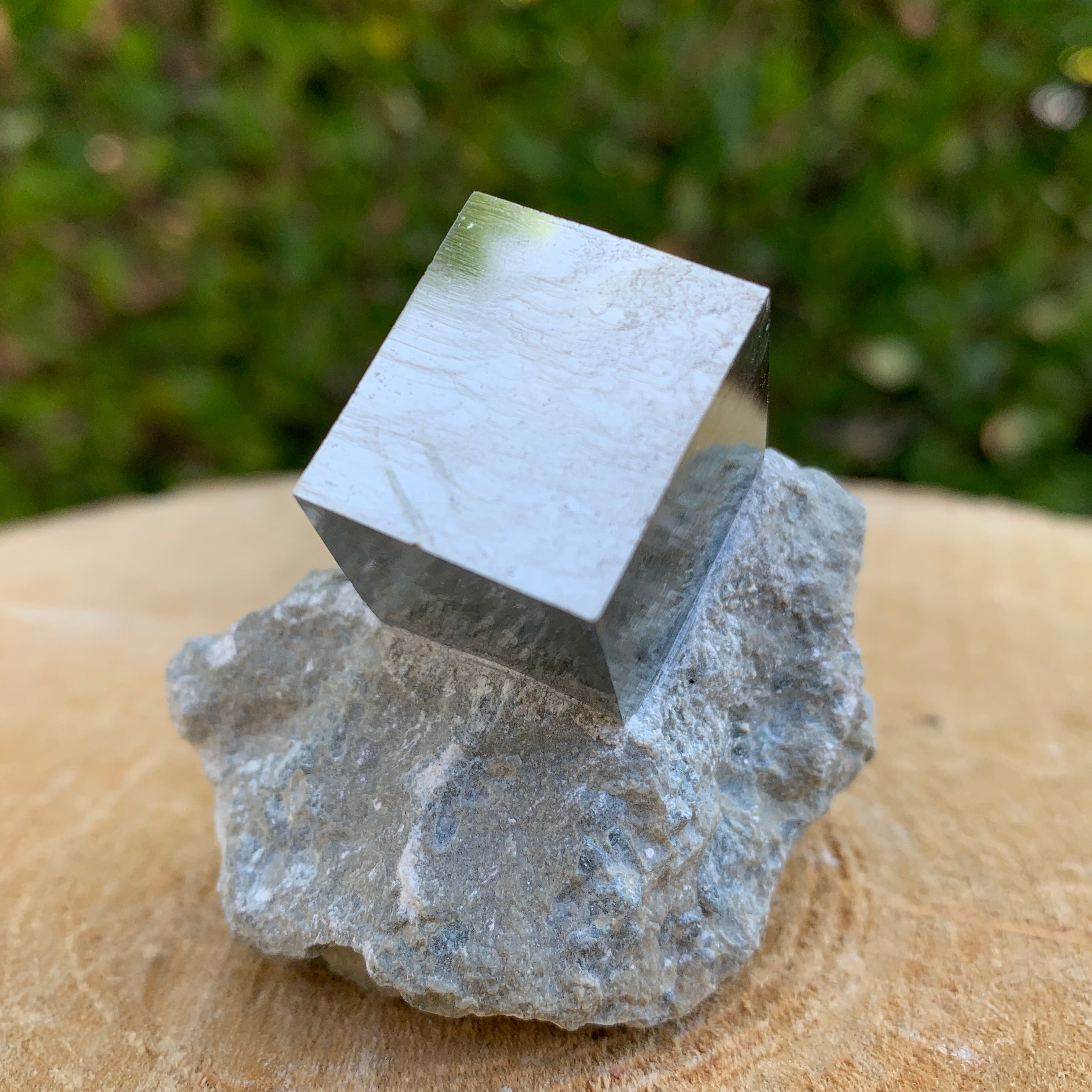 90.0g 5x5x4cm Matrix Silver Spanish Pyrite from Spain