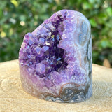 270g 6x6x5cm Purple Amethyst Geode Grade A from Uruguay
