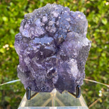 748g 11x9x5cm Purple Tanzanite Fluorite from China