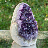 237.5g 5x5x8cm Purple Amethyst Geode from Uruguay