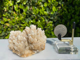 196g 8x6x7cm Orange Stalatite Stalagmite Calcite from United States