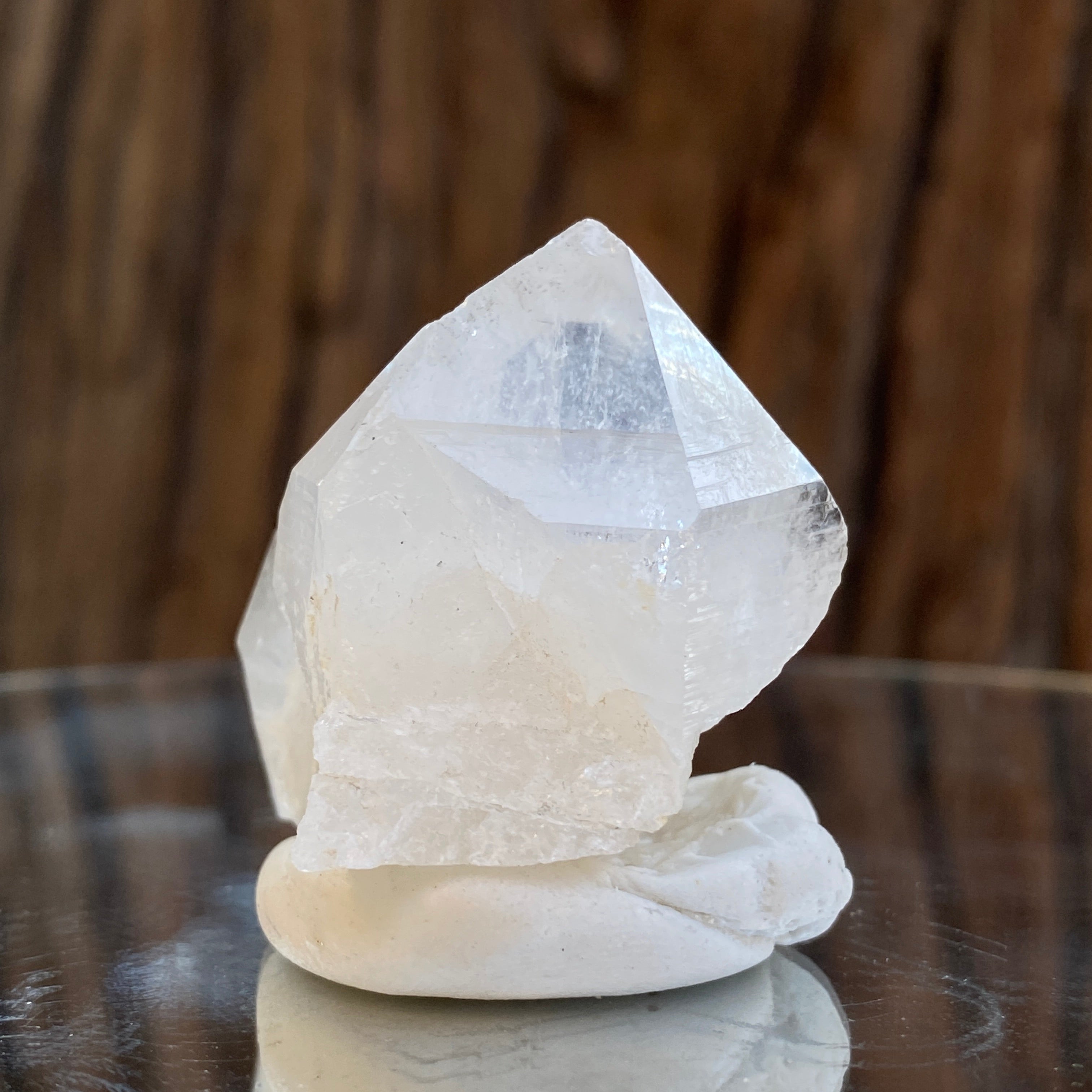 34g 4.5x4x3cm Himalayan Clear Quartz Crystal from Pakistan