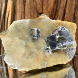 615g 18x15x6cm Purple Fluorite from China