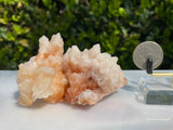 194g 9x6x6cm Orange Stalatite Stalagmite Calcite from United States