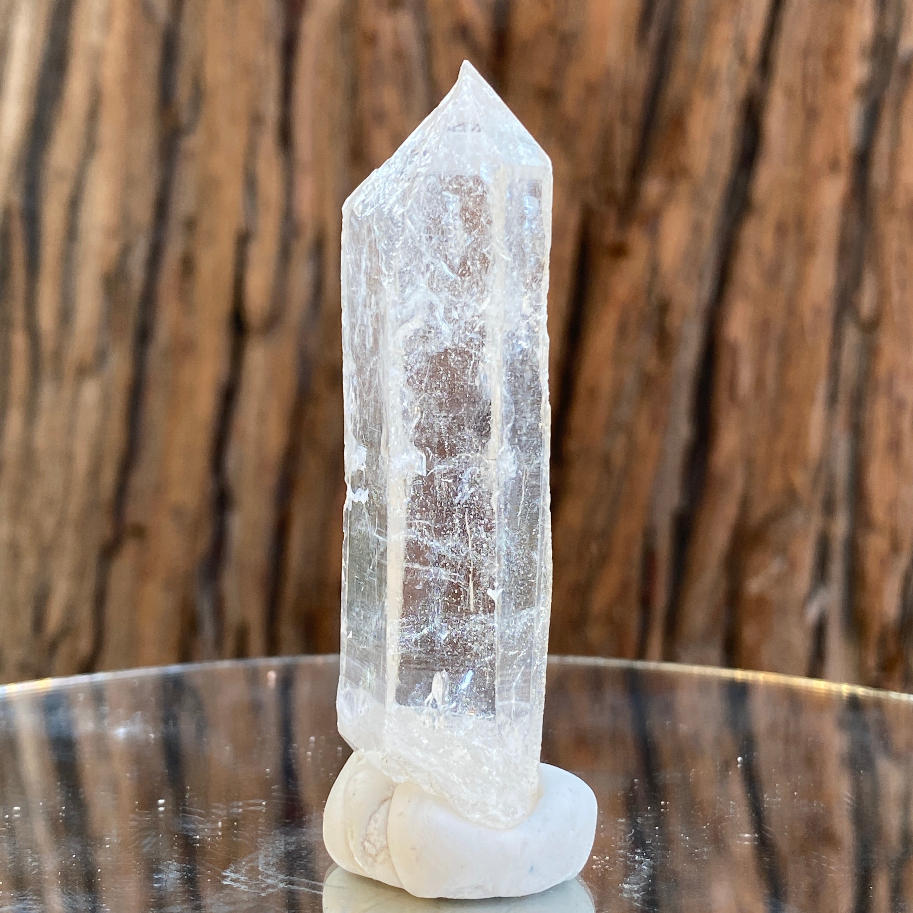 60g 8x3x2cm Himalayan Clear Quartz Crystal from Pakistan