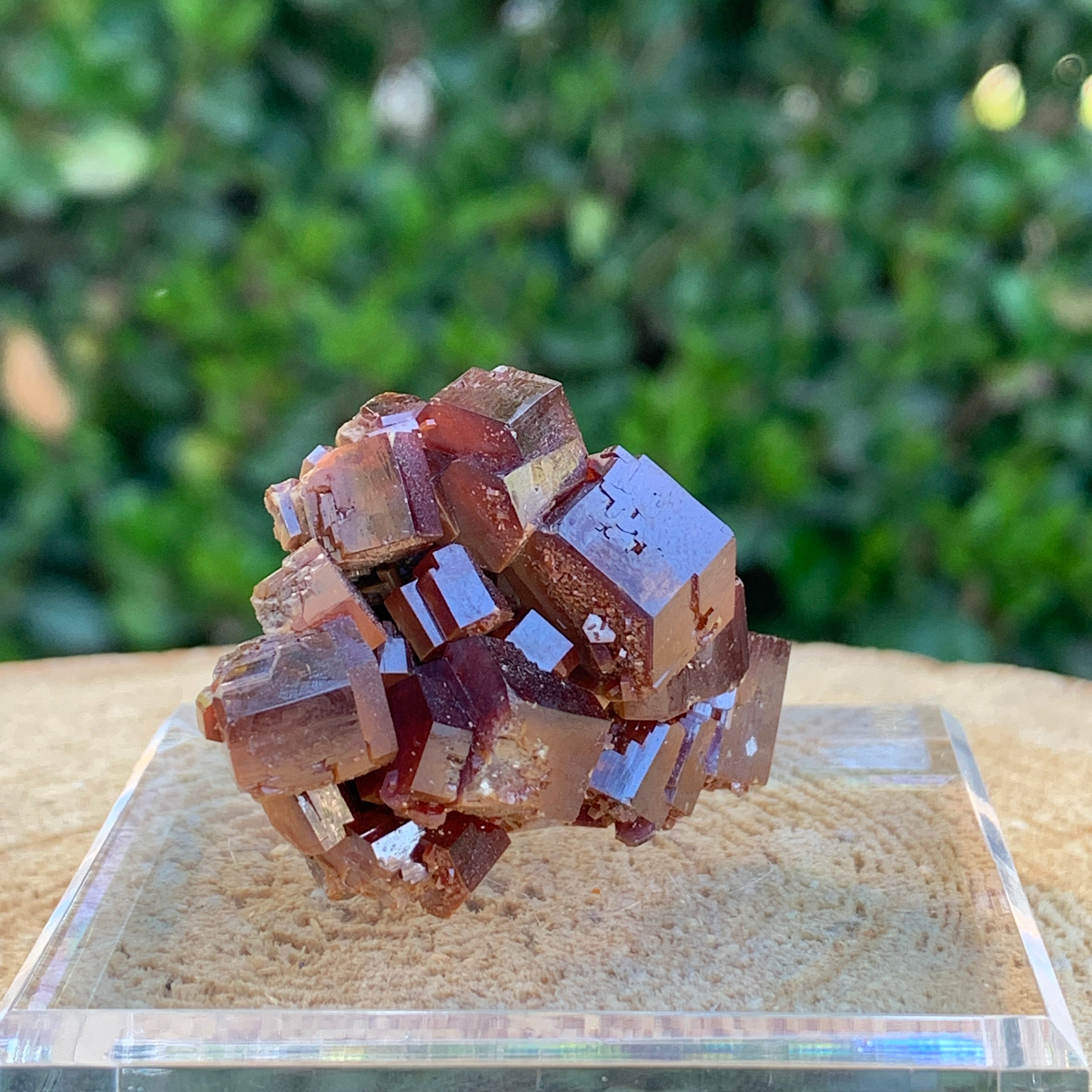 56.2g 5x3x3cm Red Vanadinite Nugget from Morocco