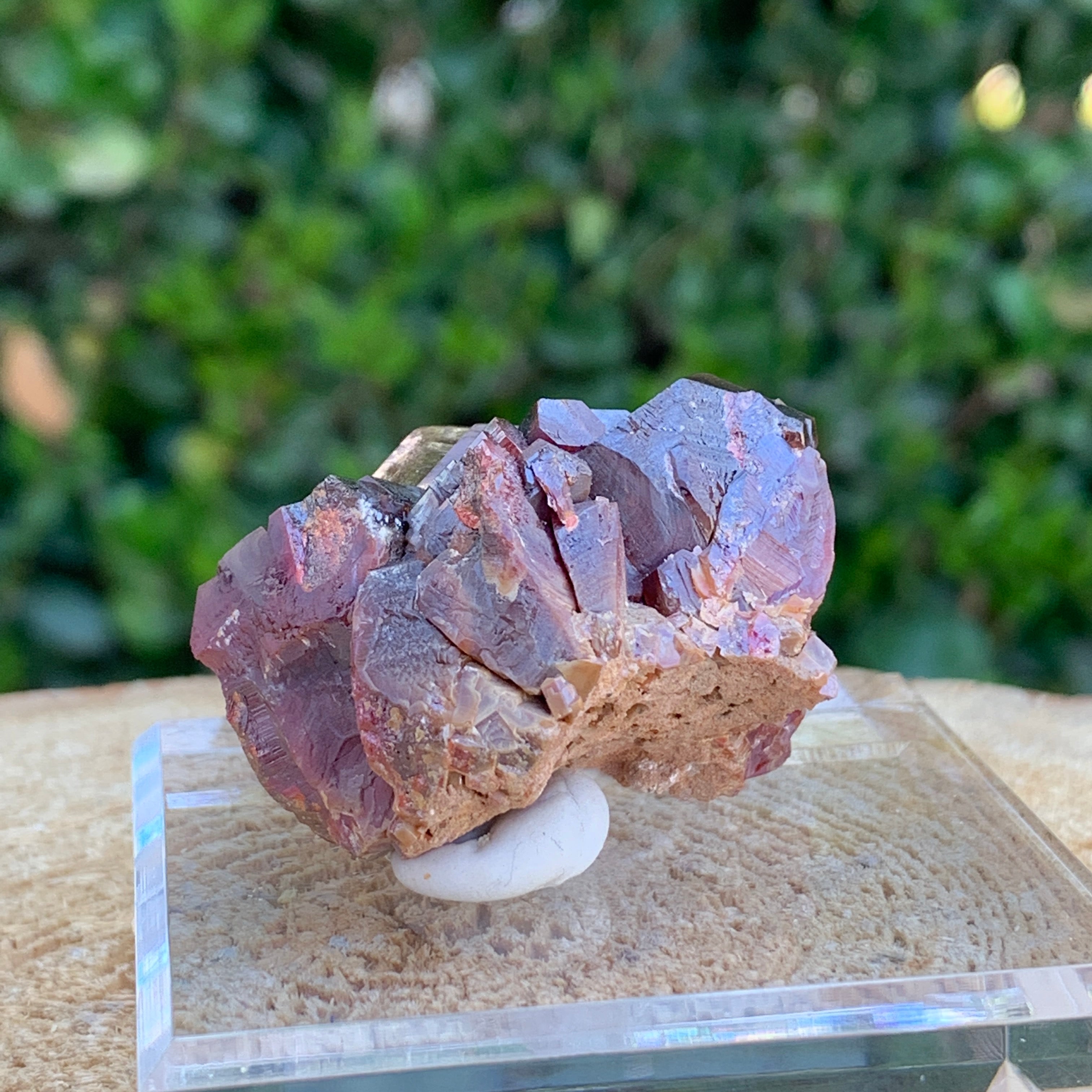 78.9g 4x3x2.5cm Red Vanadinite Nugget from Morocco