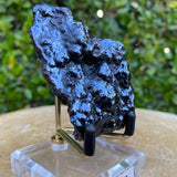 136.0g 8x5x4cm Black Botryoidal Hematite from Morocco