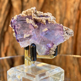 58g 6x4x3cm Purple Fluorite from China
