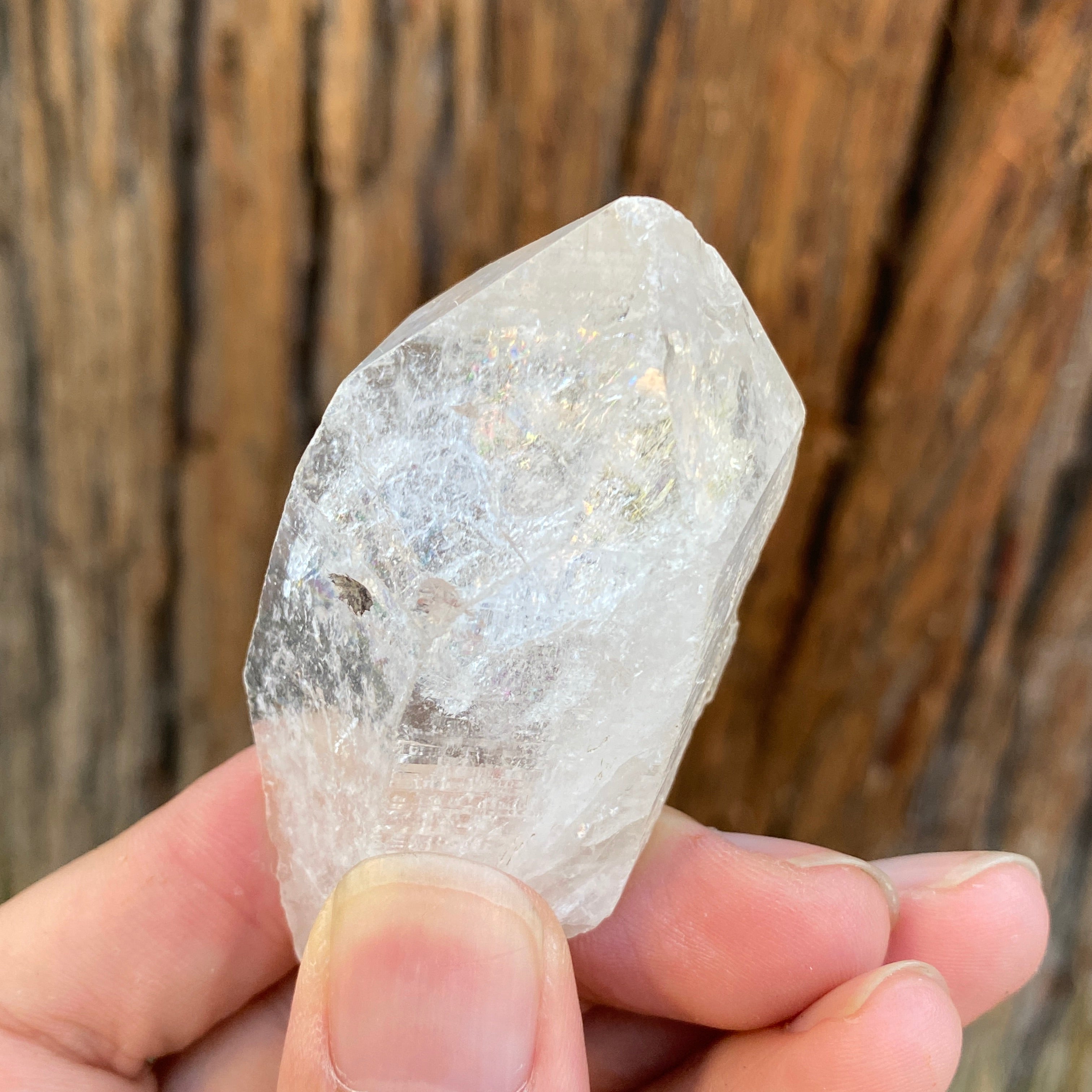 64g 7x4x3cm Himalayan Clear Quartz Crystal from Pakistan
