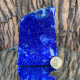 271.0g 9x6x2cm Dark Blue Lapis Lazuli Natural Shape from Afghanistan