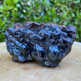 238.0g 9x6x5cm Black Botryoidal Hematite from Morocco
