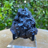 140.0g 7x6x3cm Black Botryoidal Hematite from Morocco