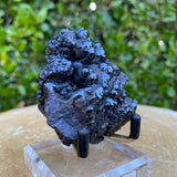 140.0g 7x6x3cm Black Botryoidal Hematite from Morocco