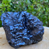 390.0g 9x7x6cm Black Botryoidal Hematite from Morocco