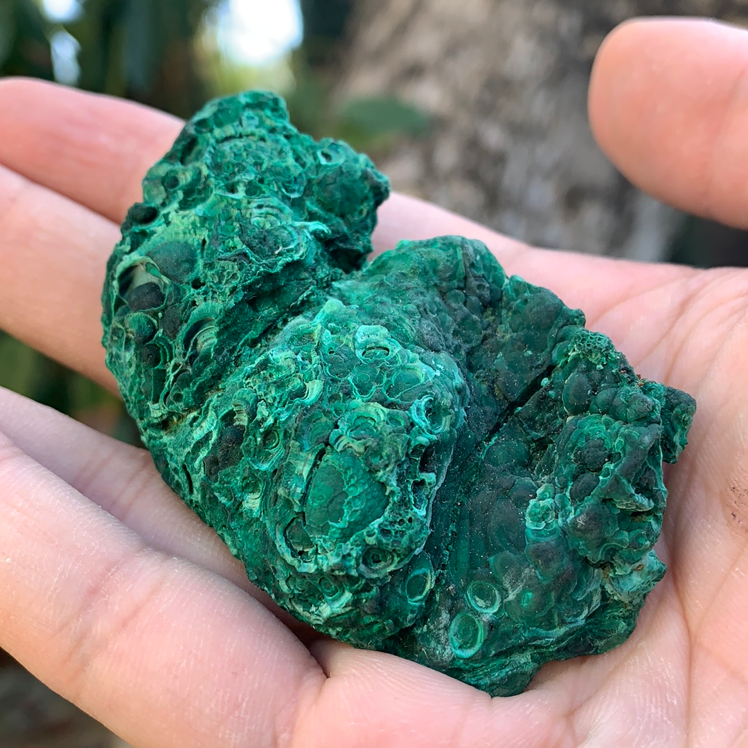 103.2g 7x5x3cm Natural Malachite from Laos