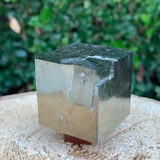 261.4g 4x4x4cm Cubic Navajun Spanish Pyrite  from Spain
