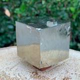 380.5g 4.5x4x4.5cm Cubic Navajun Spanish Pyrite  from Spain