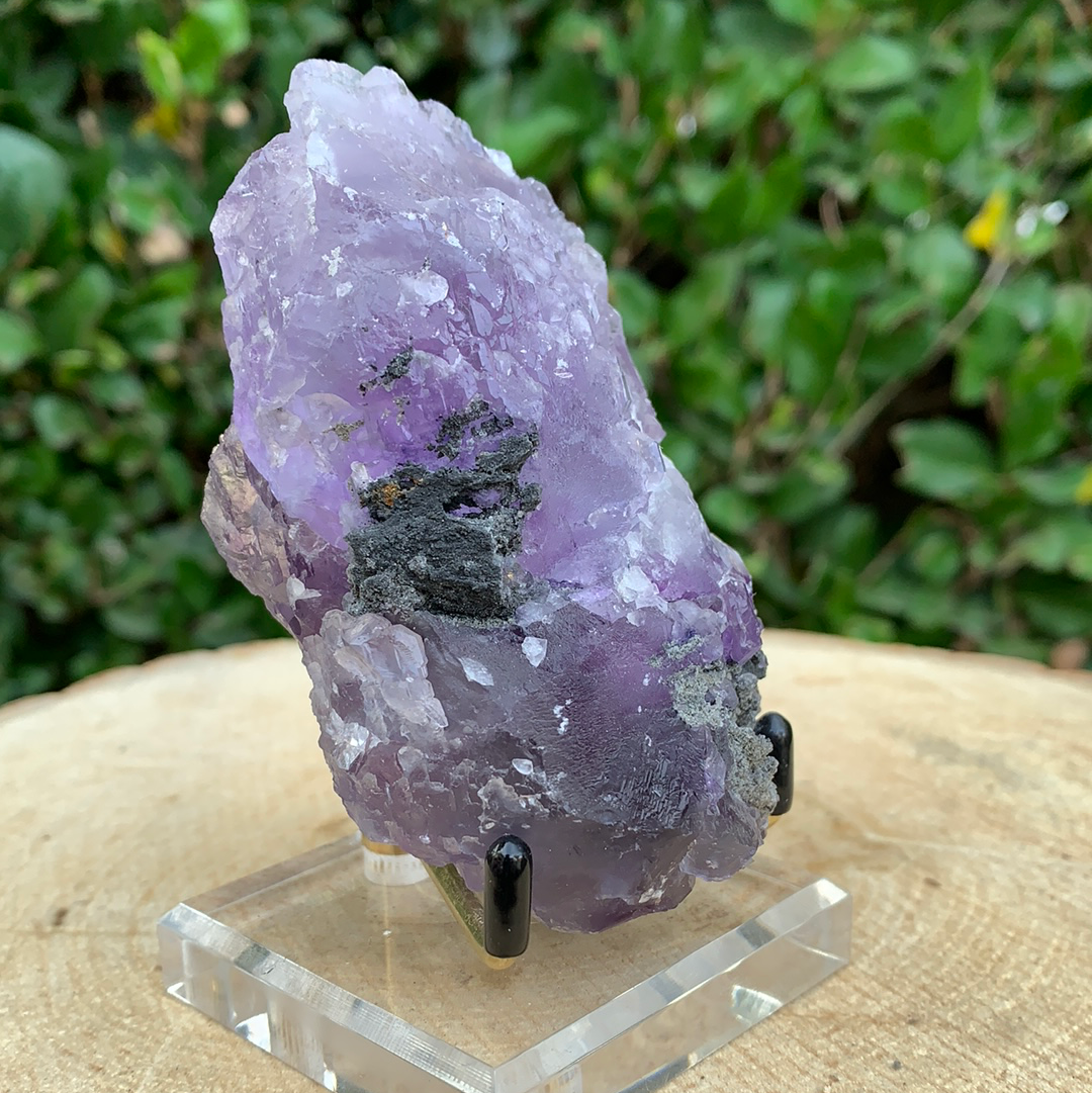 330g 10x6x5cm Purple Tanzanite Fluorite from China
