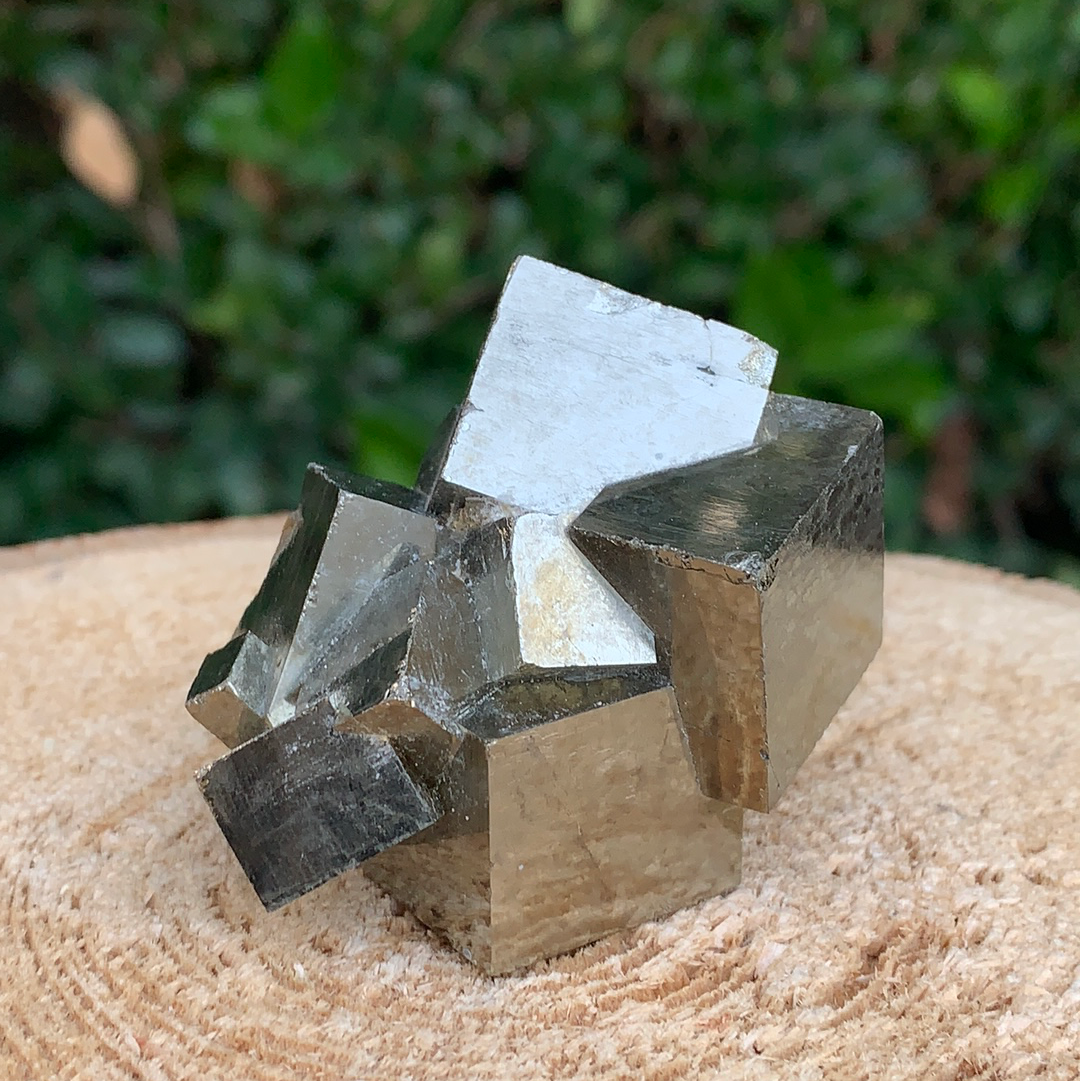 162.3g 6x5x5cm Cubic Navajun Spanish Pyrite  from Spain