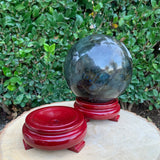 Wooden Circular Sphere Ball Base stand Made in China
