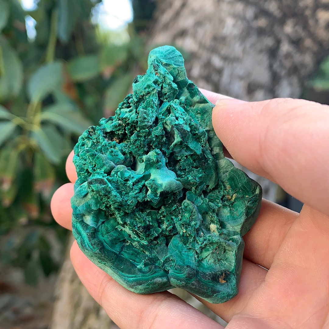 108g 8x6x3cm Natural Malachite from Laos