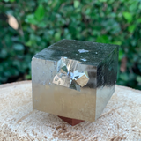 319.8g 5.5x4x3.5cm Cubic Navajun Spanish Pyrite  from Spain
