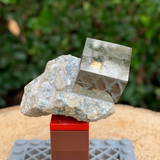 50.9g 5x4x3.5cm Cubic Navajun Spanish Pyrite  from Spain