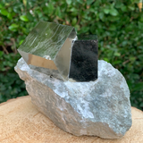 1.04kg 13x6x10cm Cubic Navajun Spanish Pyrite  from Spain
