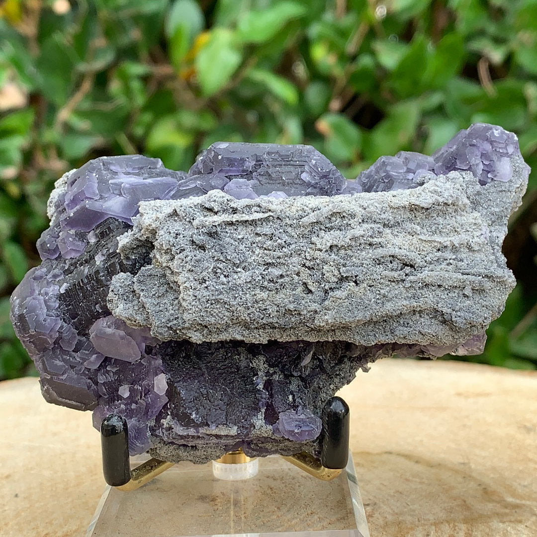 232g 10x6x5cm Purple Tanzanite Fluorite from China