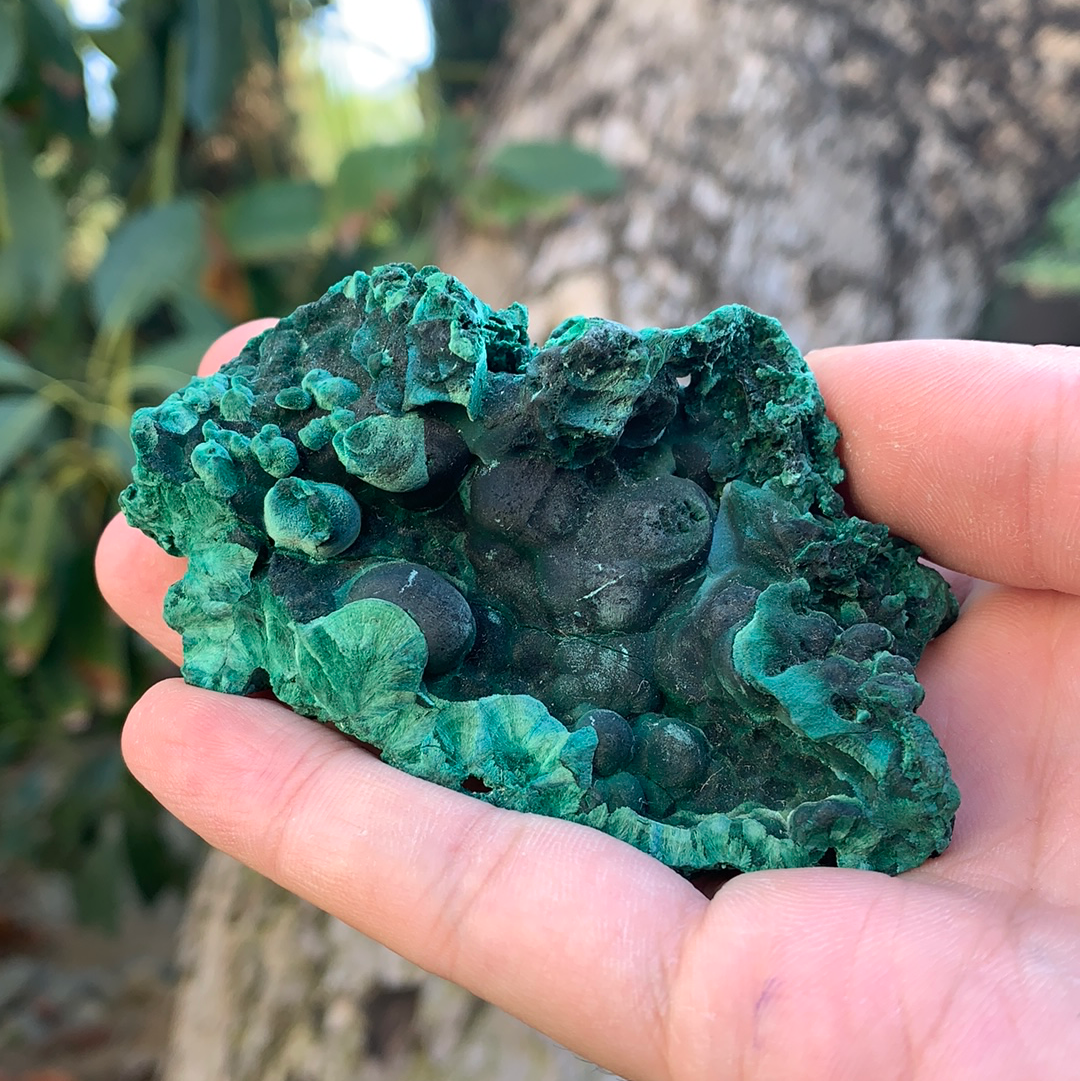 148.5g 8x6x4cm Natural Malachite from Laos